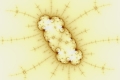 Mandelbrot fractal image golden II