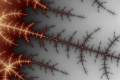 Mandelbrot fractal image goldvein