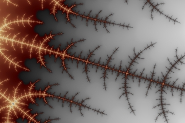 mandelbrot fractal image named goldvein