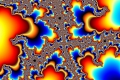 Mandelbrot fractal image goodegarainbow