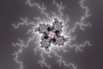 mandelbrot fractal image named gray nocturne