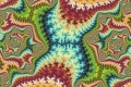 Mandelbrot fractal image Half