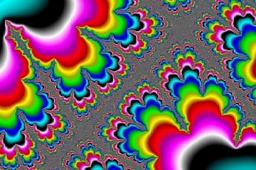 mandelbrot fractal image named happy feet