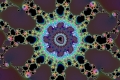 Mandelbrot fractal image Happy night