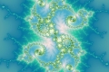 Mandelbrot fractal image Heavens snow