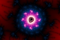 Mandelbrot fractal image Hell Wheel