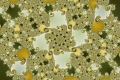 Mandelbrot fractal image high blocks