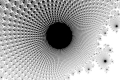 Mandelbrot fractal image Hole of Darkness