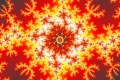 Mandelbrot fractal image hotfall