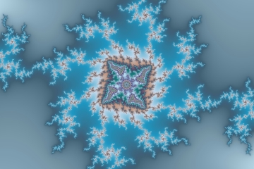 Mandelbrot fractal image named hydra by Orbulon mandelbrot fractal image named hydra