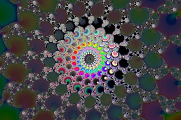 mandelbrot fractal image named I can see colours