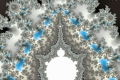 Mandelbrot fractal image Ice gate