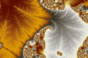 mandelbrot fractal image named Ice vs Fire