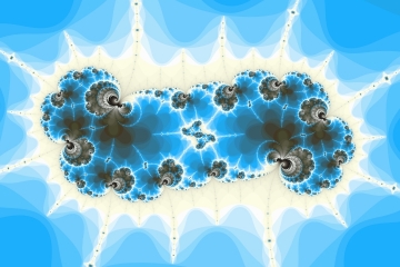 mandelbrot fractal image named Iceberg