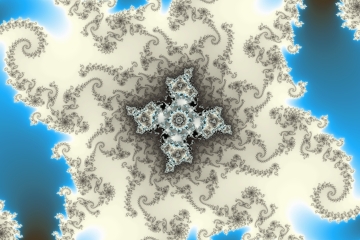 mandelbrot fractal image named icy lands