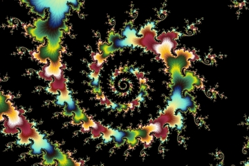 Mandelbrot fractal image named Incredible spiral by Tanta mandelbrot fractal image named Incredible spiral