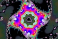 Mandelbrot fractal image infrared