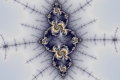 Mandelbrot fractal image intertwined 1