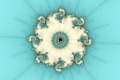 Mandelbrot fractal image Ivory fractal
