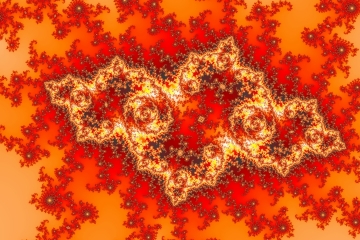 mandelbrot fractal image named Julia fire