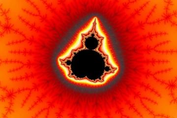 mandelbrot fractal image named king red