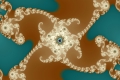 Mandelbrot fractal image knot