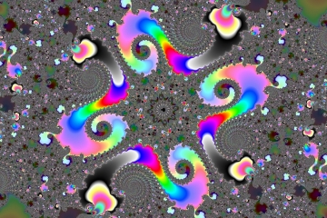Mandelbrot fractal image named Kolor dance by Tanta mandelbrot fractal image named Kolor dance
