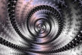 Mandelbrot fractal image Lace Track