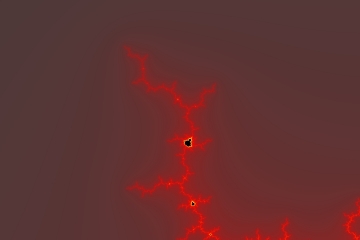 mandelbrot fractal image named lava crack