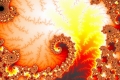 Mandelbrot fractal image lava pit