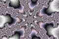 Mandelbrot fractal image lavender galaxy