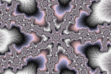 mandelbrot fractal image named lavender galaxy