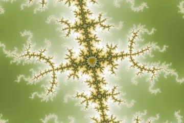 mandelbrot fractal image named leafy