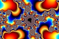 Mandelbrot fractal image lifeless