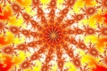 Mandelbrot fractal image Light Burst