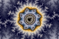 Mandelbrot fractal image Light halo