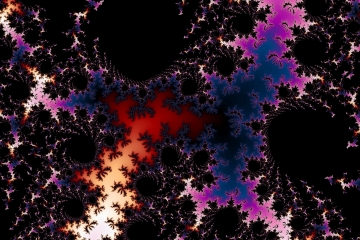 mandelbrot fractal image named light to night