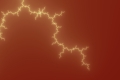 Mandelbrot fractal image Lightning 33
