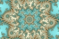 Mandelbrot fractal image magic flower