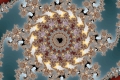 Mandelbrot fractal image Mandala