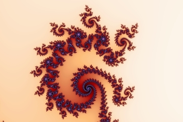 mandelbrot fractal image named Many spirals