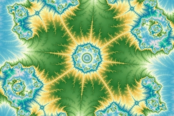 mandelbrot fractal image named Mas verde