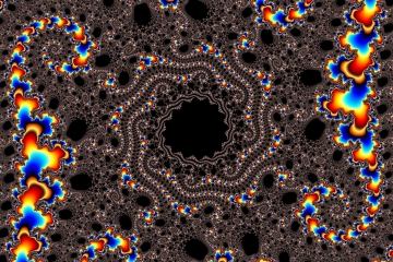 mandelbrot fractal image named medusa