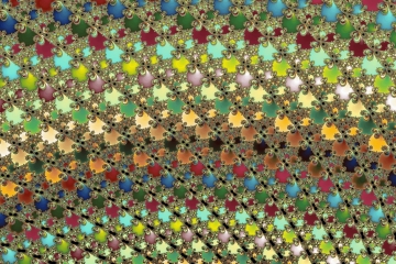 mandelbrot fractal image named Merry color II