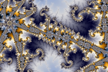 mandelbrot fractal image named Milchstrasse
