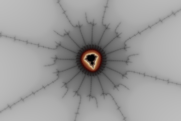mandelbrot fractal image named misadventure
