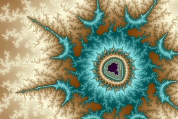 mandelbrot fractal image named monster
