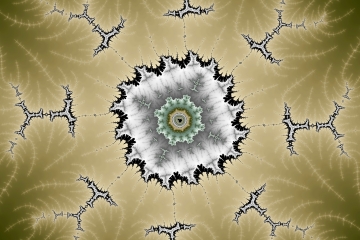 mandelbrot fractal image named moss flow