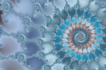 mandelbrot fractal image named nautilus