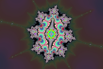 mandelbrot fractal image named Nice 2